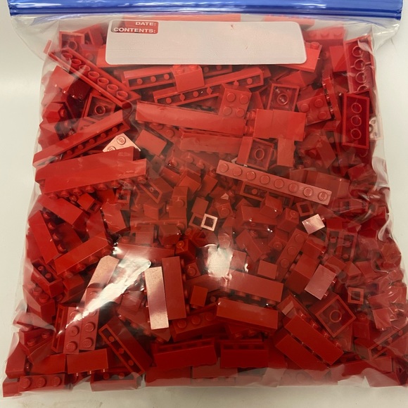 Red LEGO Bulk Lot - Picture 2 of 3